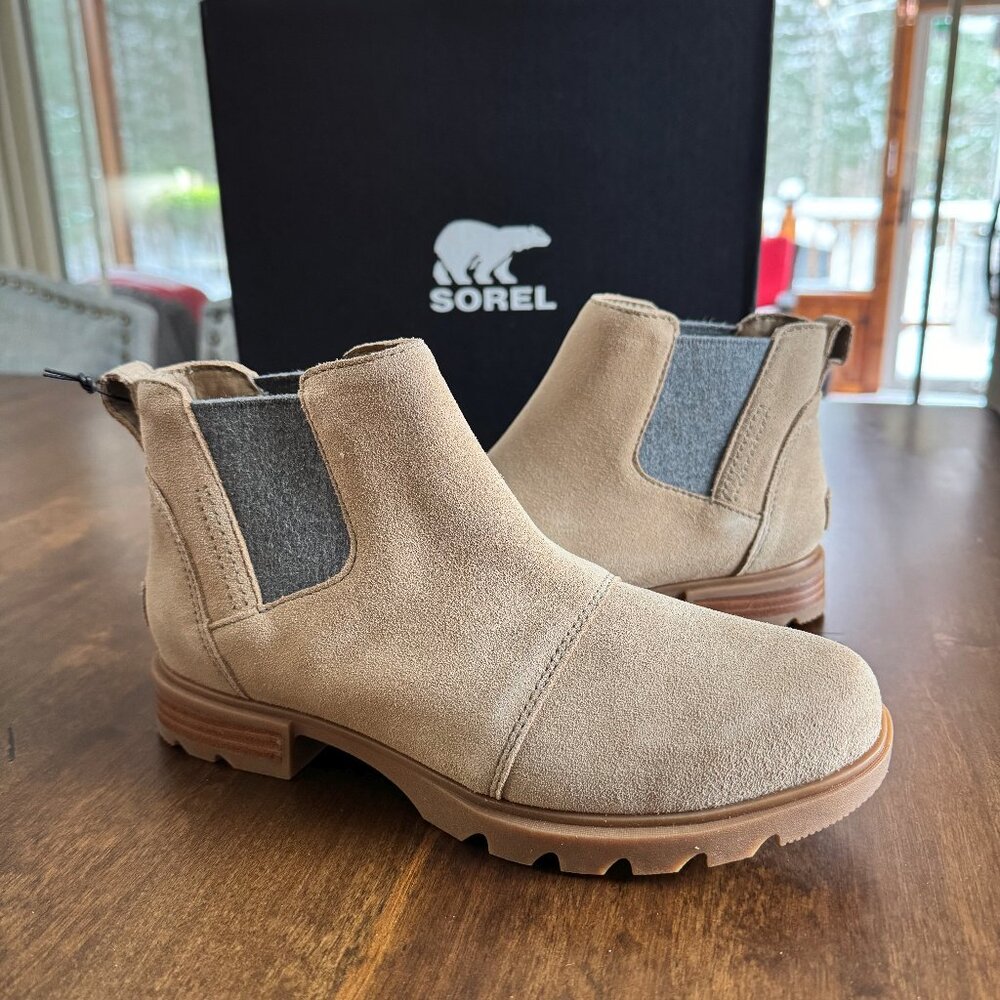 Sorel Tan Ankle Boots